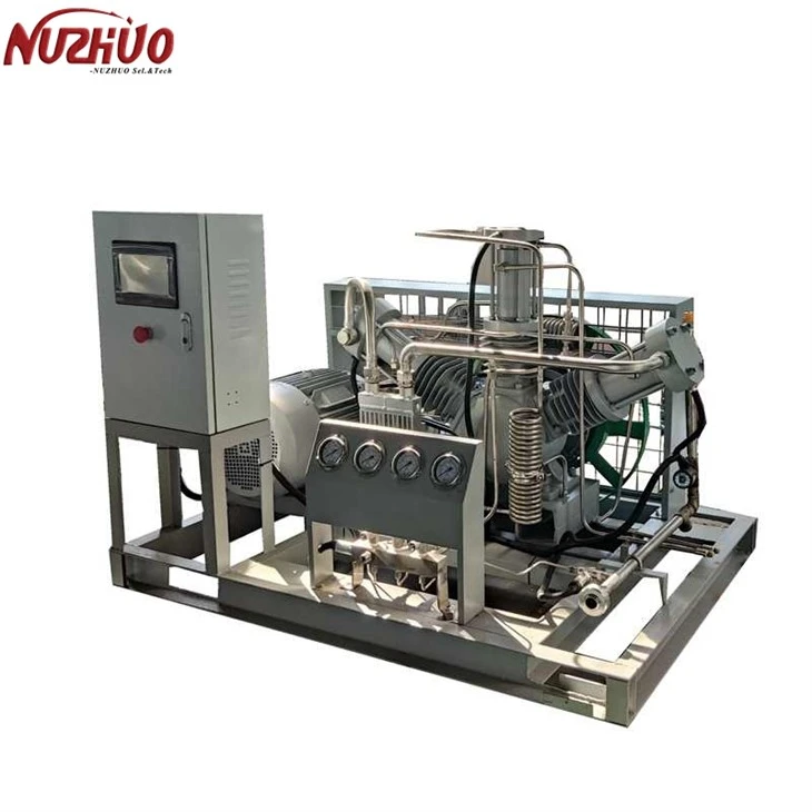 Compressor de nitrogen sense oli